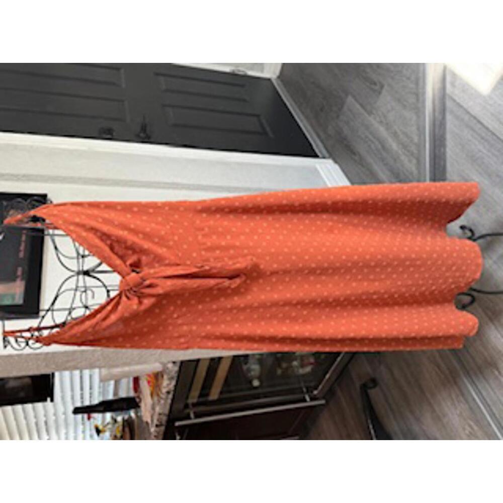 By SHEIN Curve Hot Burnt Orange Dress  1 X
